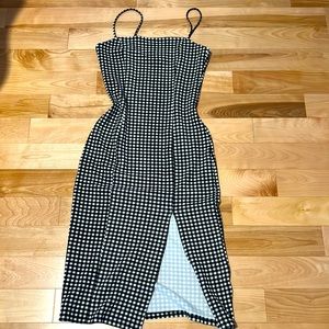 Plaid summer dress